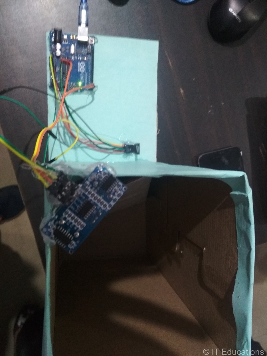Engineering Project Maker in Nagpur - Dustbin Bucket Monitoring